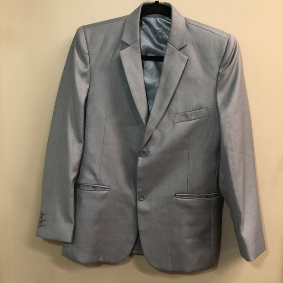 AZZURO Other - Azzuro Gray Fully Lined Suit Jacket Size 16